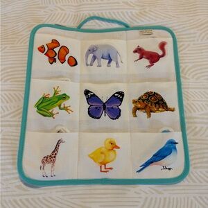 Lovevery Quilted Critter Pockets The Realist Play Kit